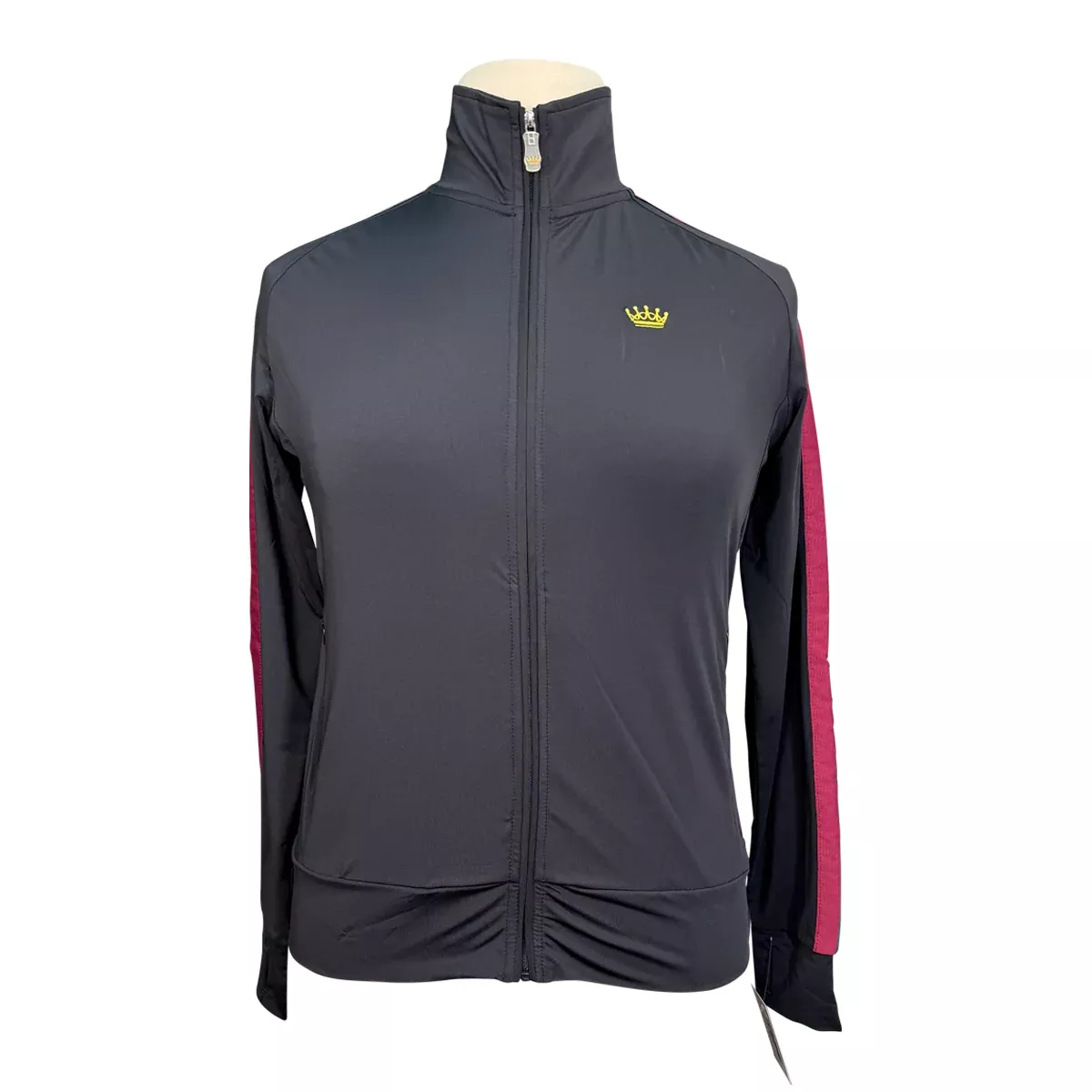 Kastel Fitted Full Zip Jacket in Black - Women's Large