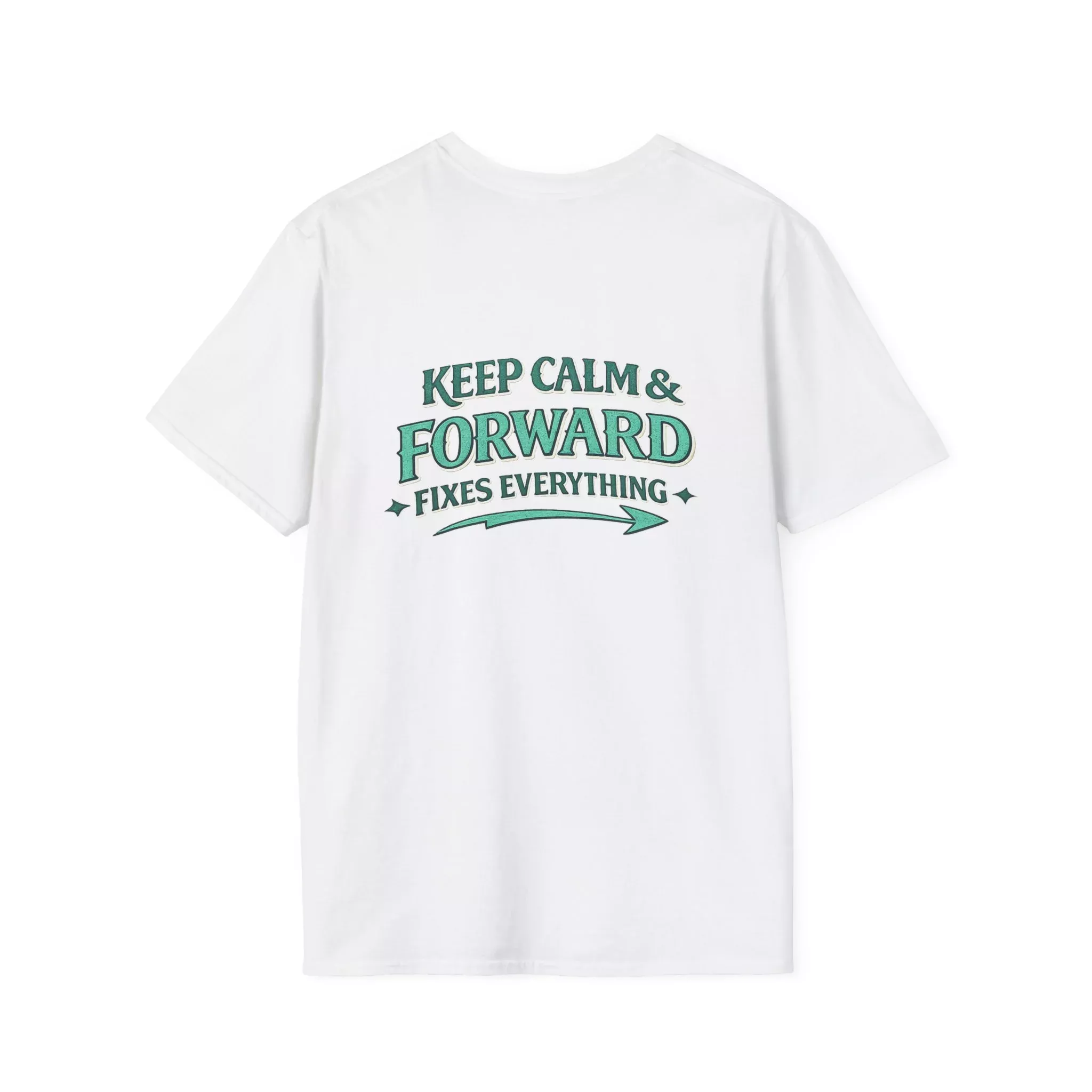 "Keep Calm & Forward" Graphic Tee