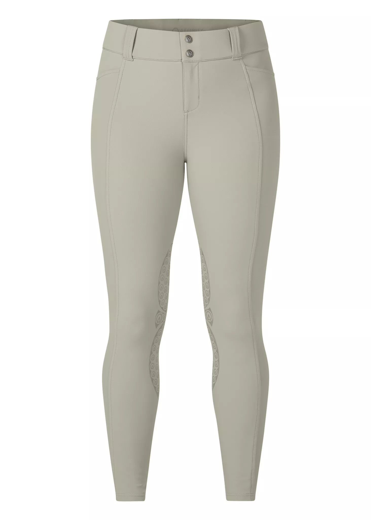 Kerrits Affinity Pro Silicone Knee Patch Riding Breech Sand