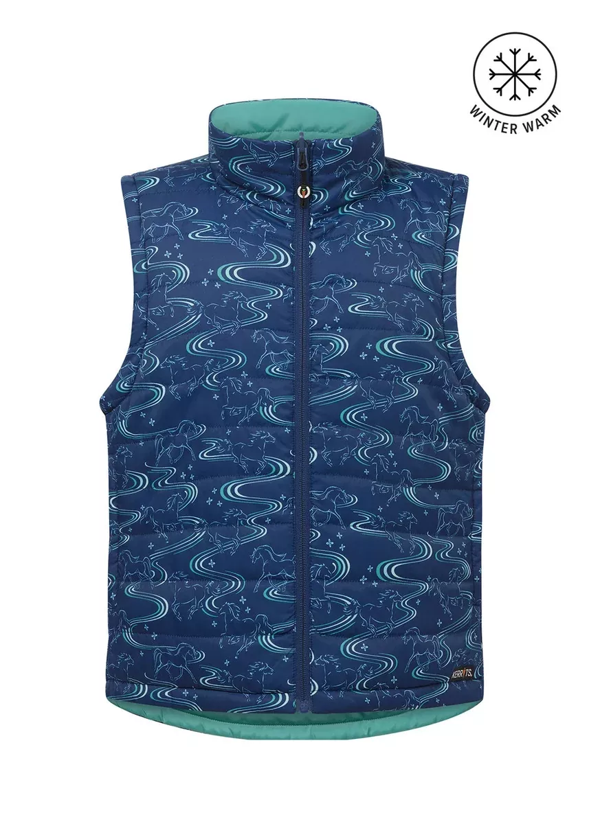 Kerrits Kid's Ride The Wind Reversible Quilted Vest