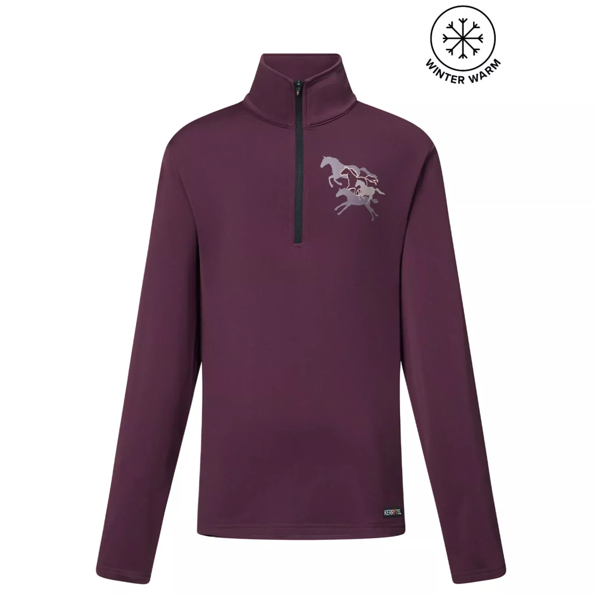 Kerrits Kids In Stride Quarter Zip Fleece