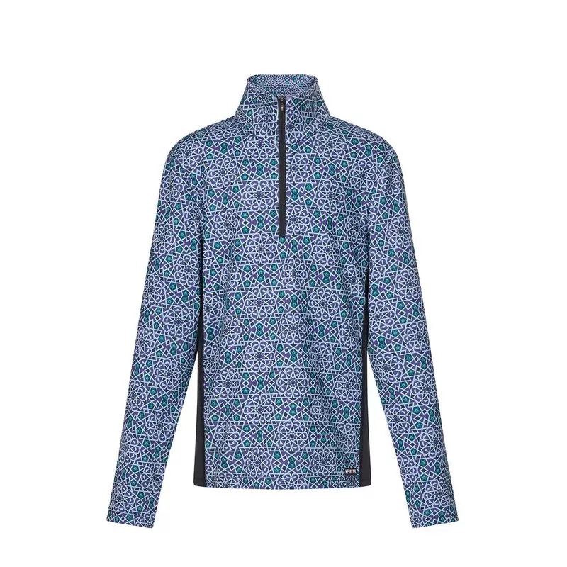 Kerrits Kids’ Rail Side Quarter Zip Tech Top – Iris Starlight