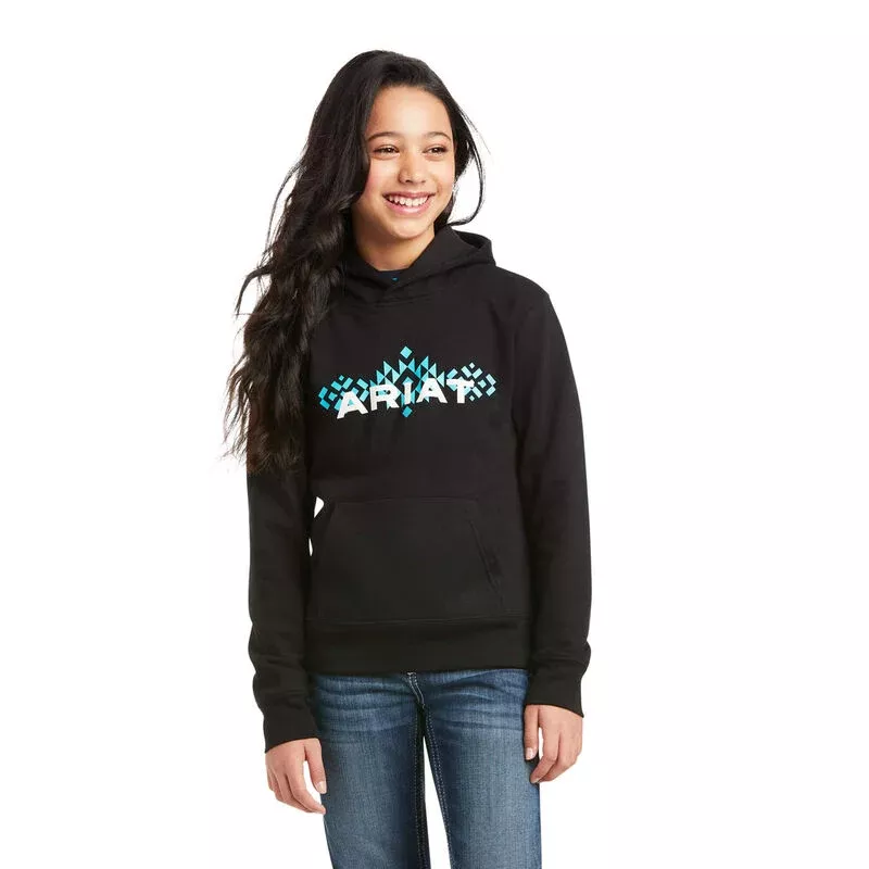Kid’s REAL Chest Logo Hoodie