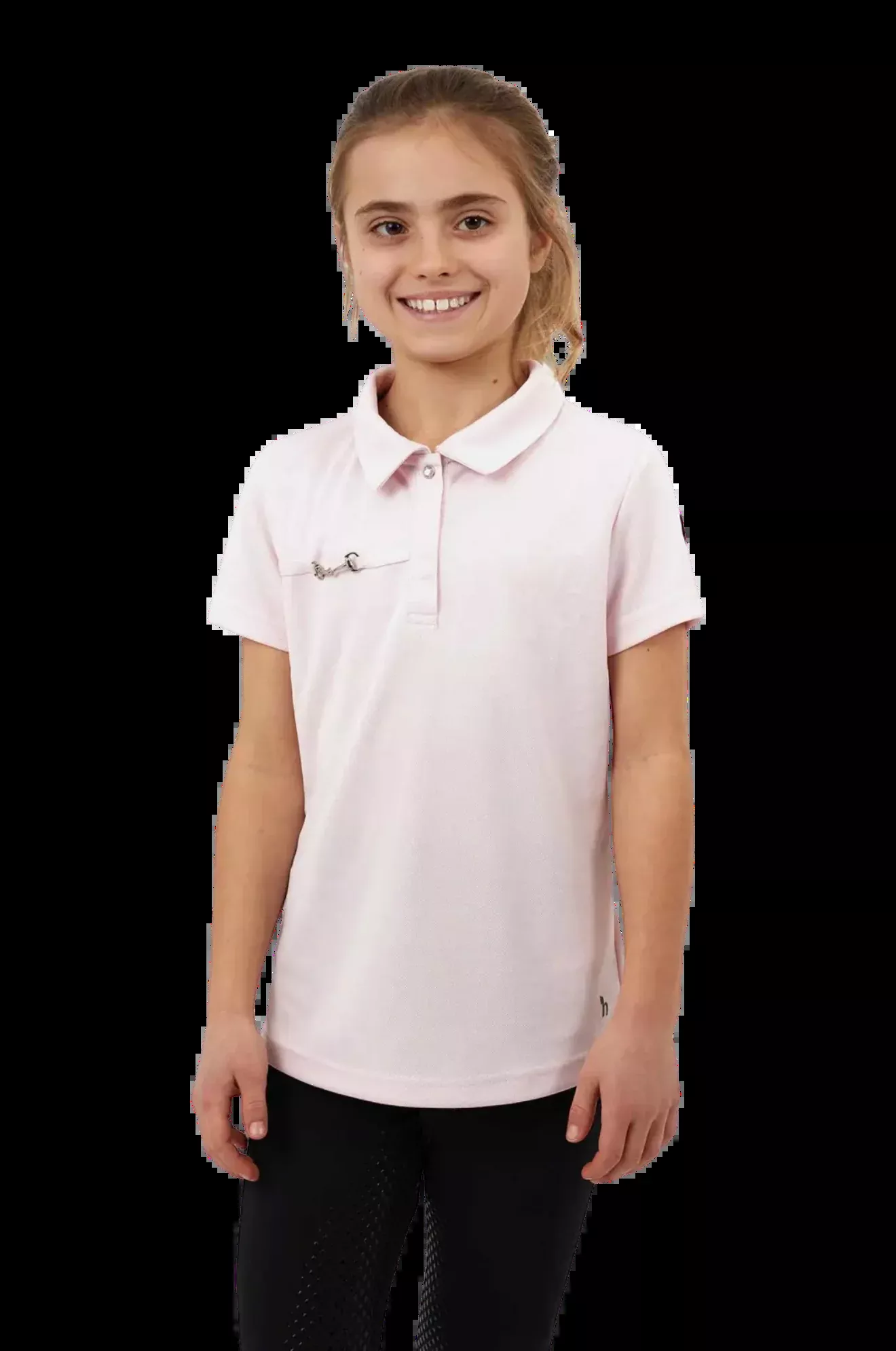 Kids Denise Functional S/S Polo Shirt-S26