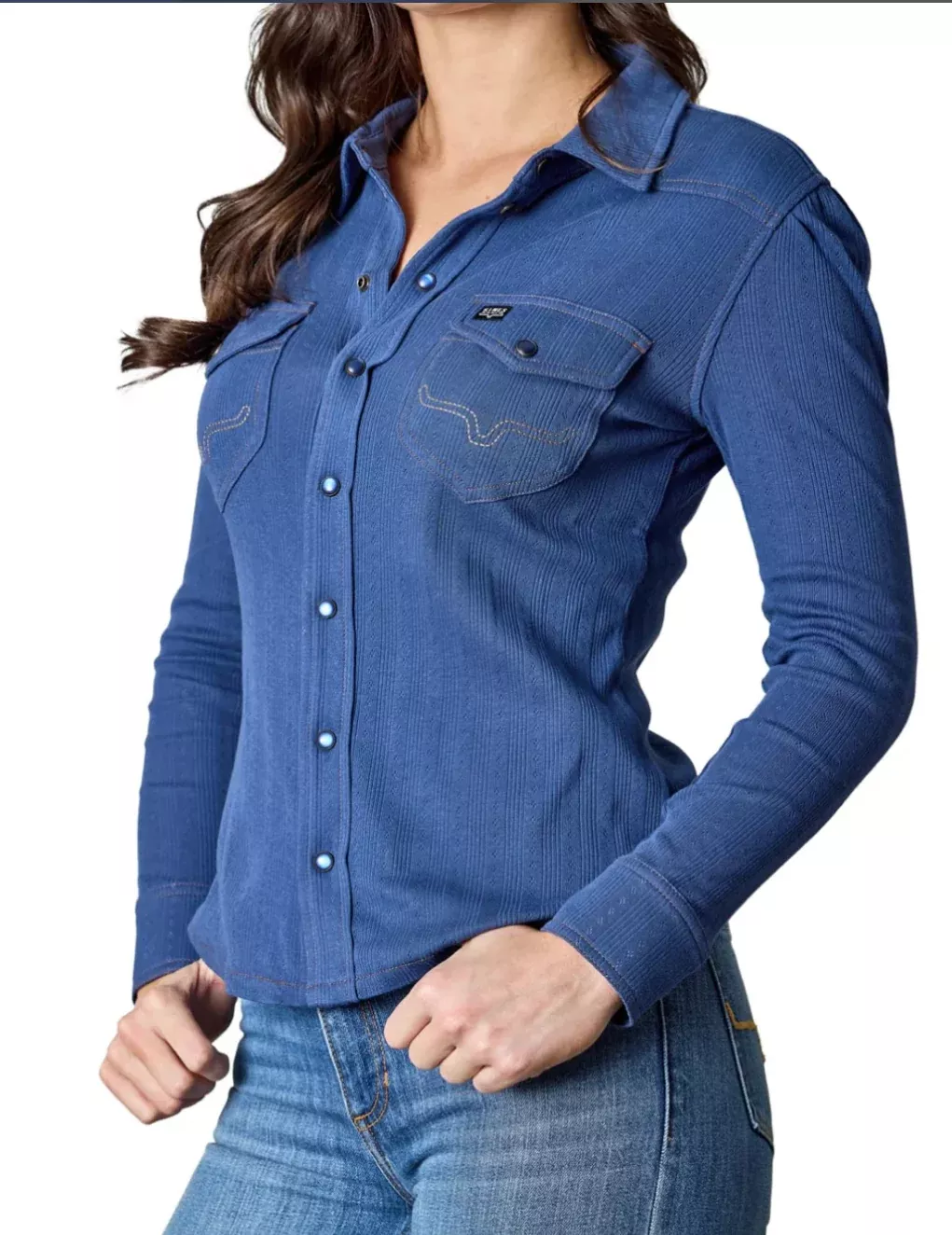 Kimes Isabelle Pointelle Pristine Shirt