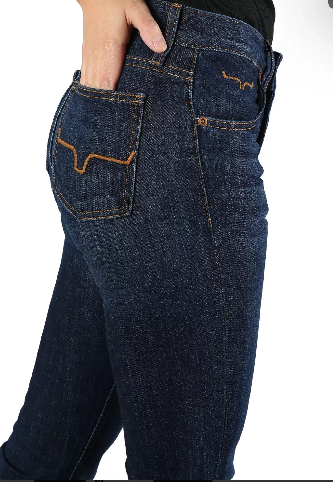 Kimes Jennifer Blue Dark Wash