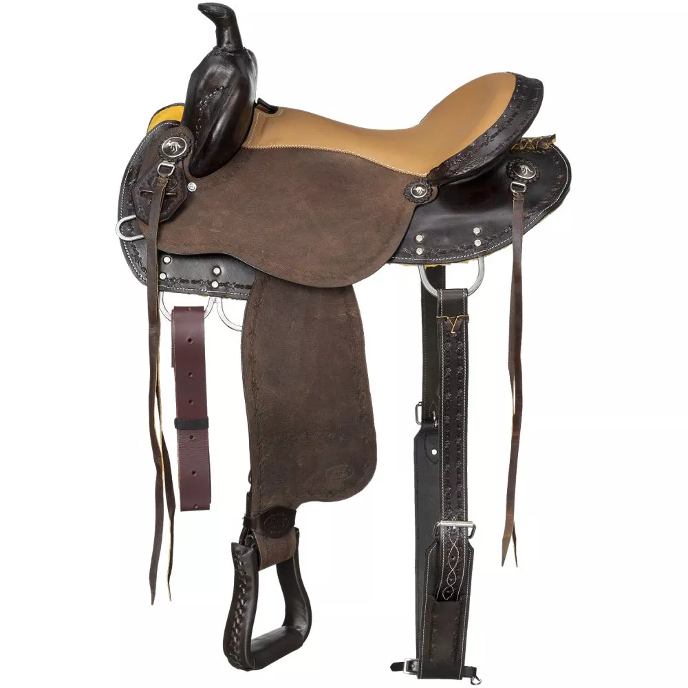 King Series Brisbane Roughout Trail Saddle Package