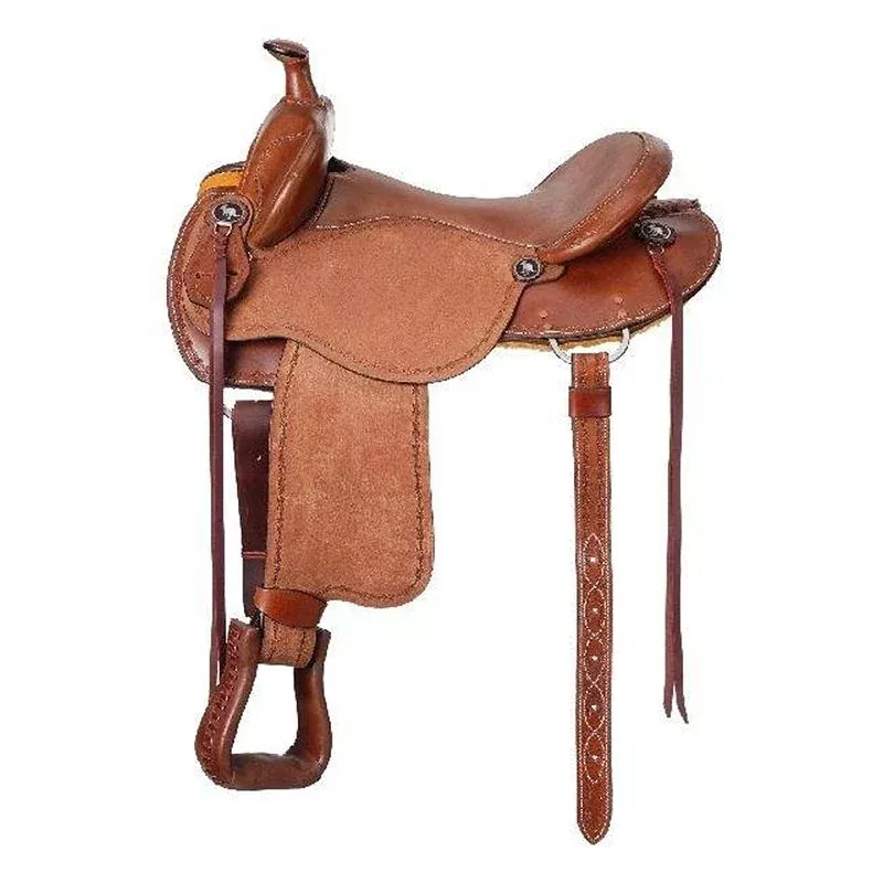 King Series Brisbane Trail Roughout Saddle Package with Horn