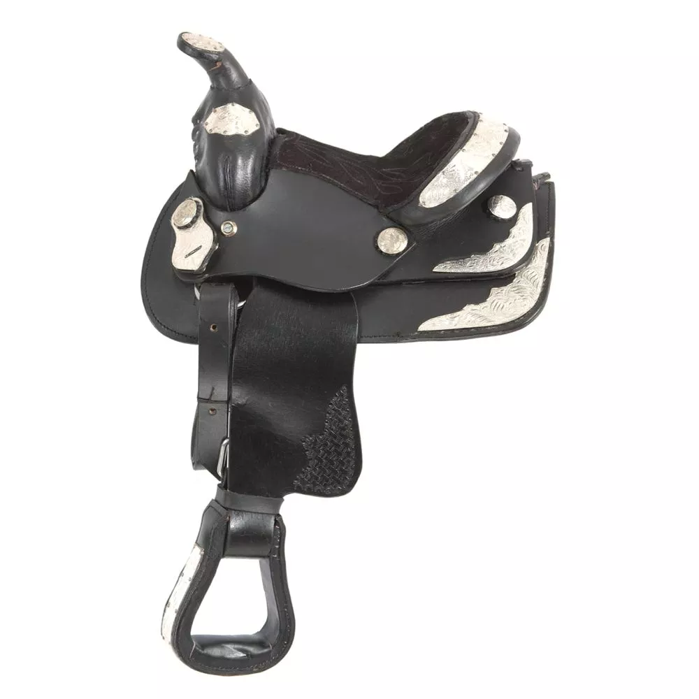 King Series Mini Silver Show Saddle