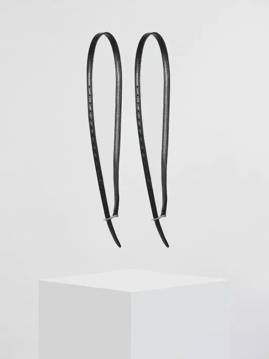 Kingsley Stirrup Leathers Nylon Insert Black 150cm