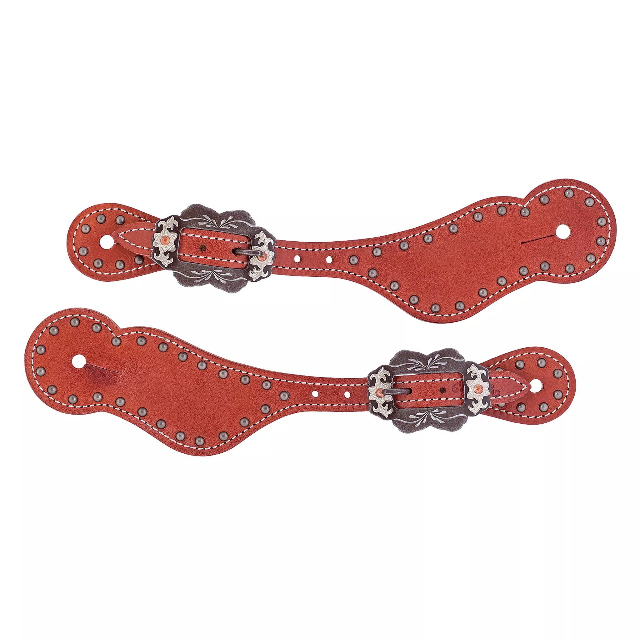 Ladies' Buttered Harness Leather Spur Straps,