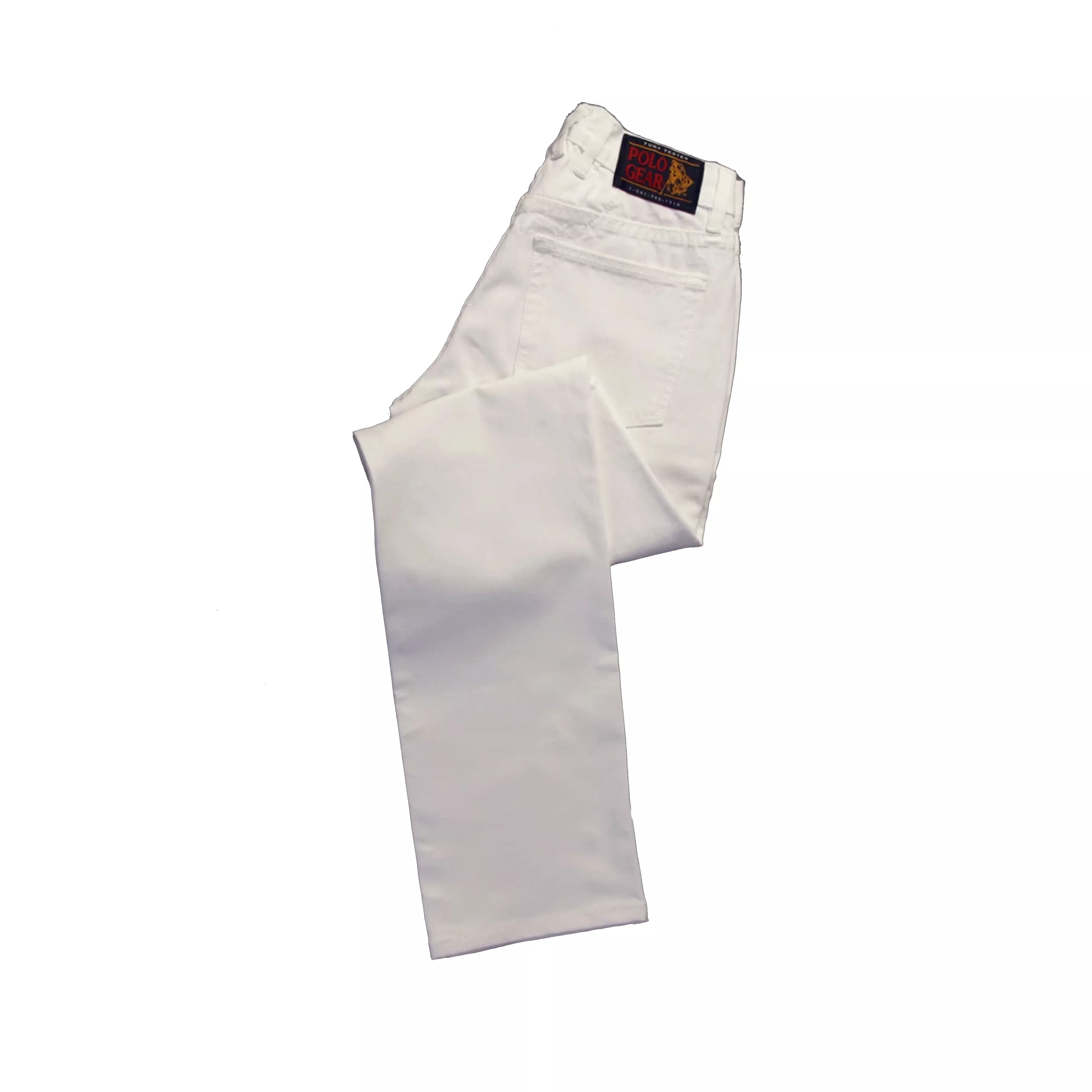 Ladies Polo White Performance Jeans