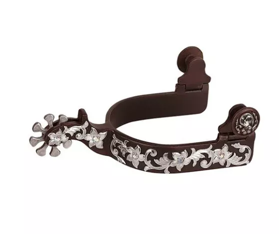 Ladies’ Weaver Show Spur with Hand-Engraved German Silver