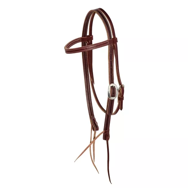 Latigo Leather Browband Headstall