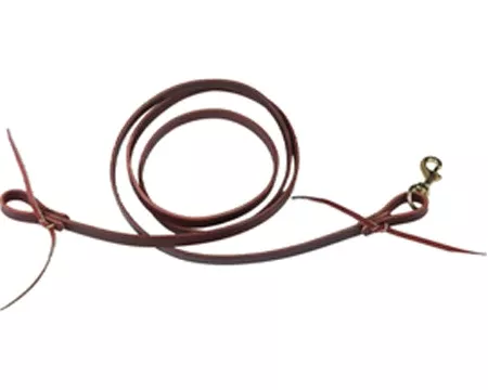 Latigo Leather Roper Reins 5/8" x 7'