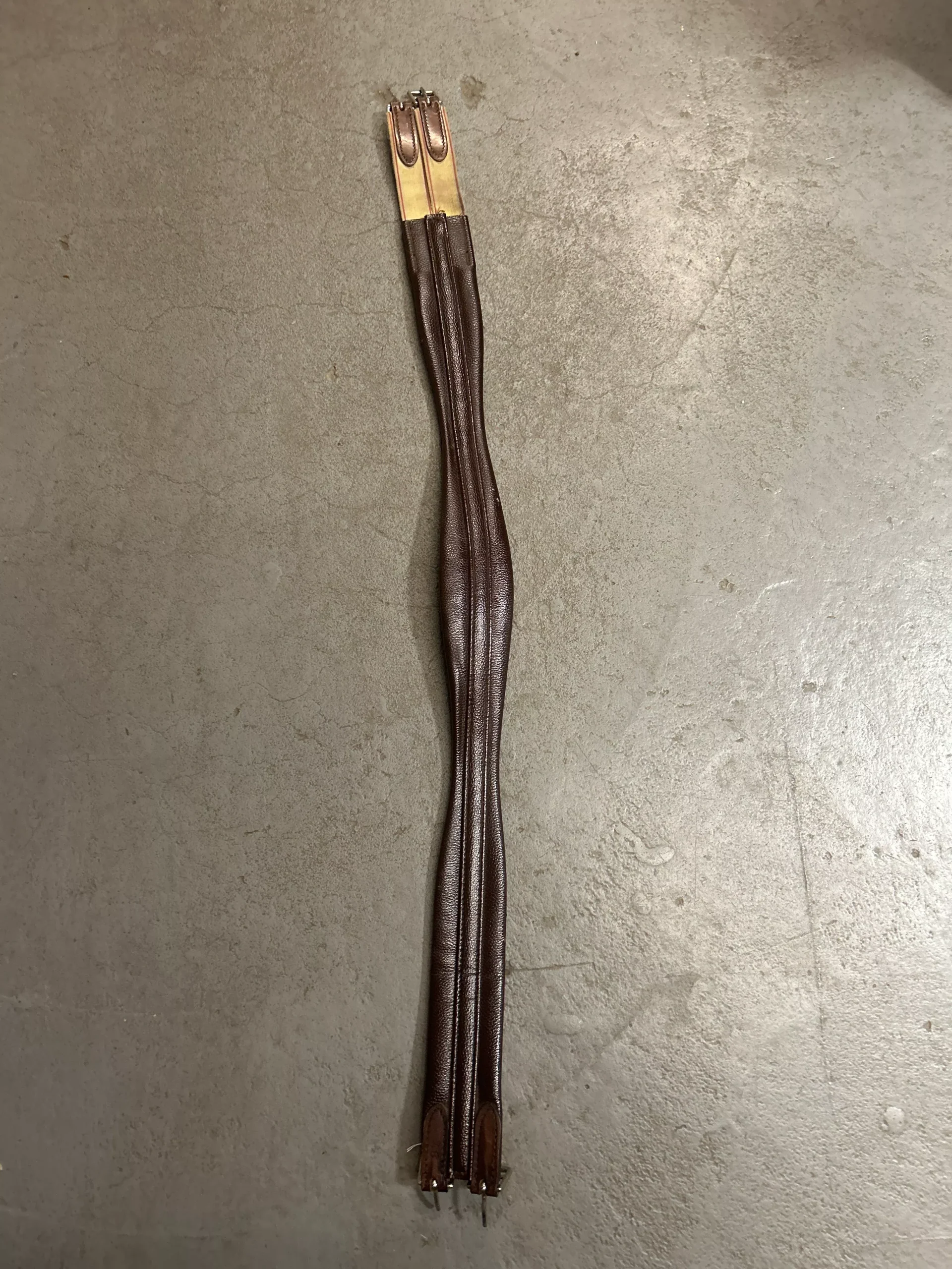 Leather Schooling Girth 48"