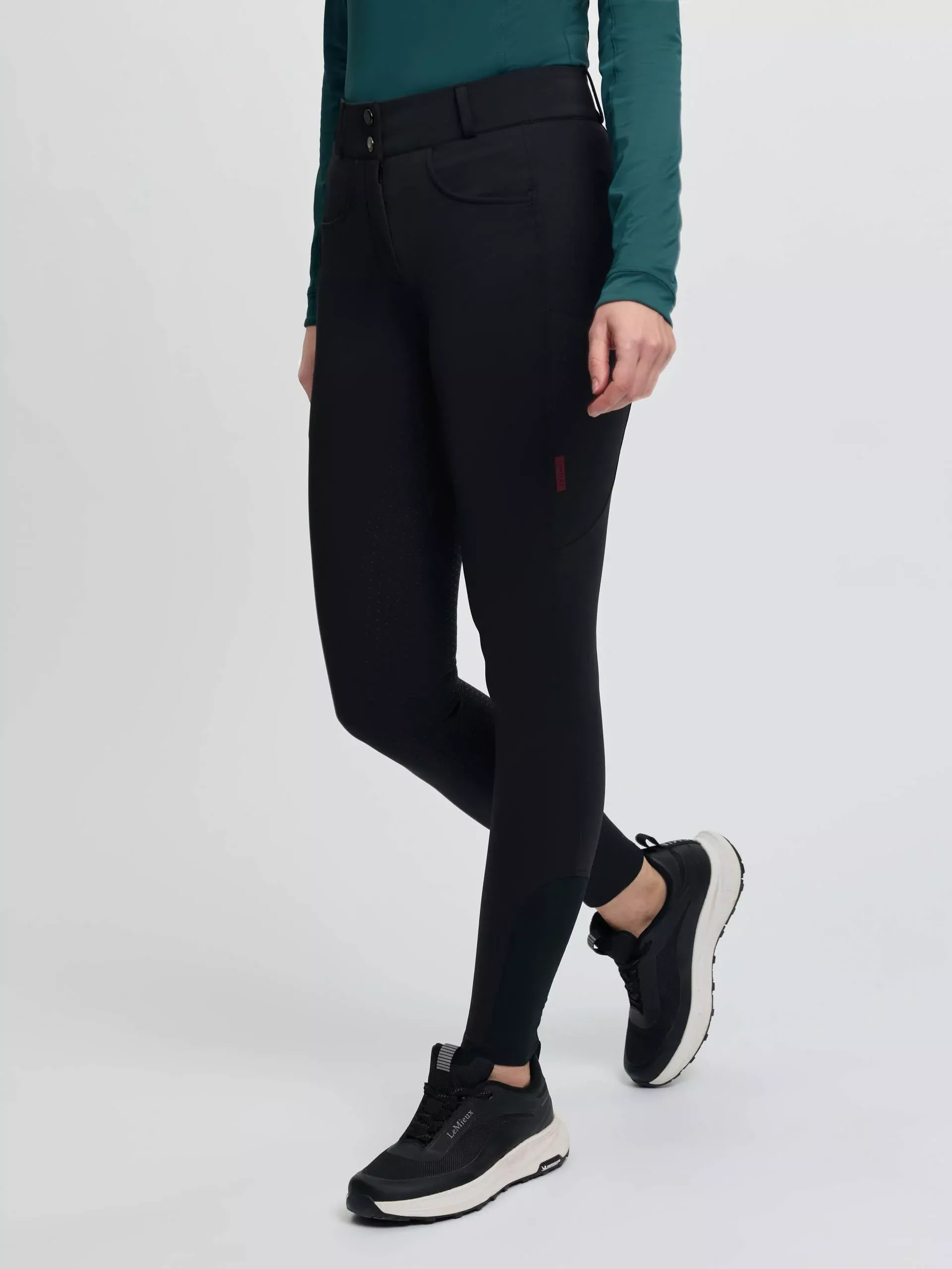 LeMieux Cami Sculpt Full Seat Breeches Black