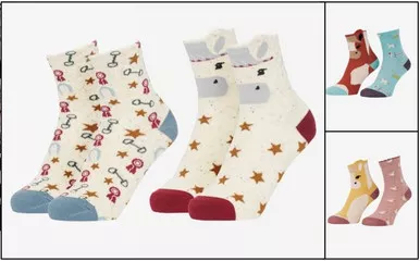 LeMieux Mini Character Socks 2 Pack