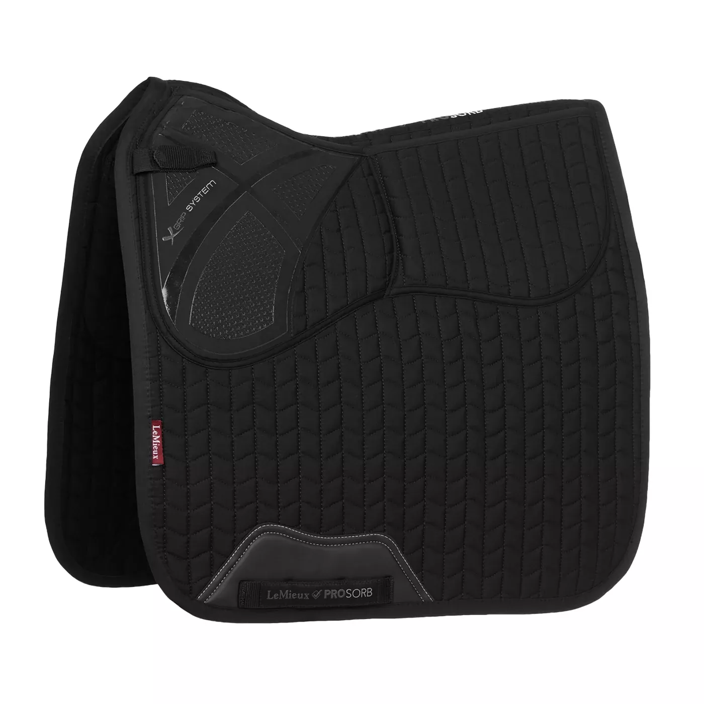 LeMieux ProSorb Plain Two Pocket Dressage Saddle Pad