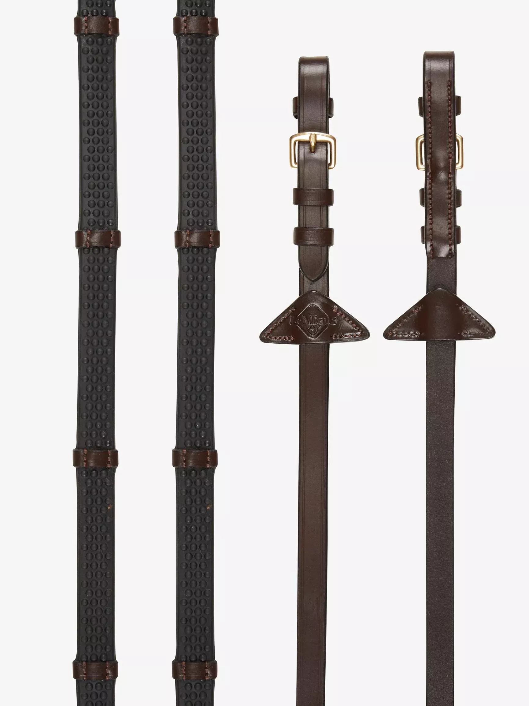LeMieux Soft Rubber Reins with Stoppers