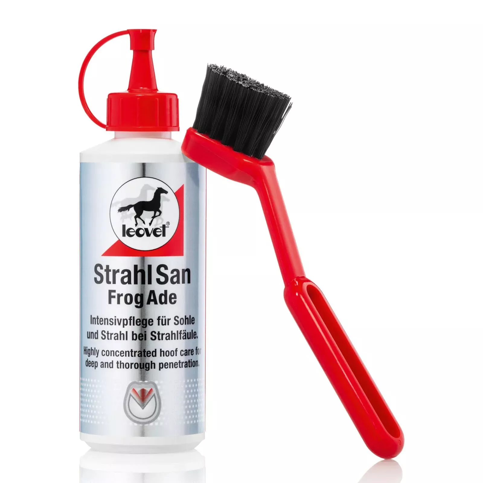 Leovet FrogAde Hoof Care with Brush