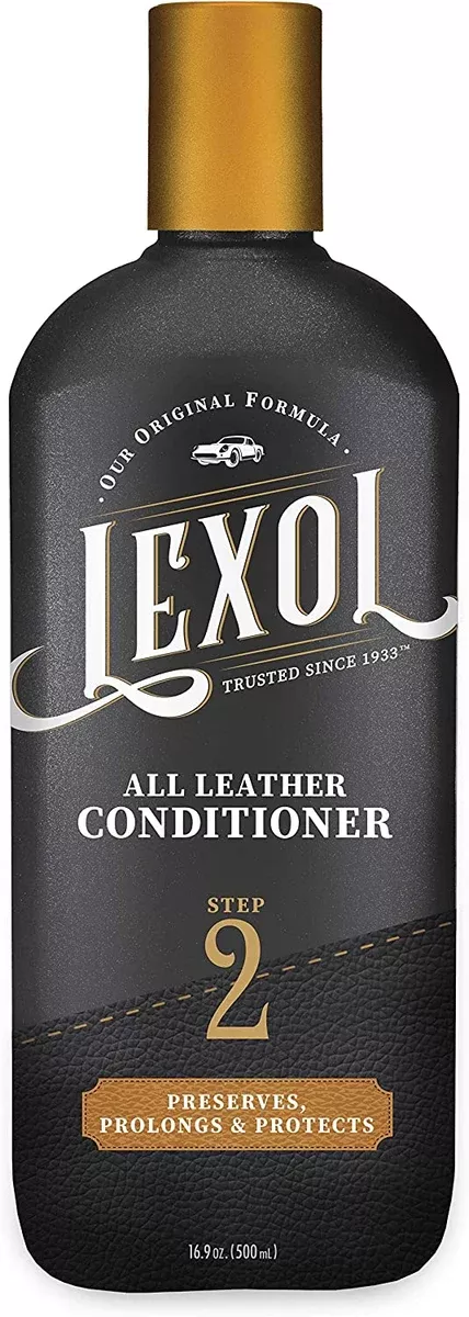 LEXOL LEATHER CONDITIONER, PH-BALANCED FOR USE ON LEATHER 16.9 oz
