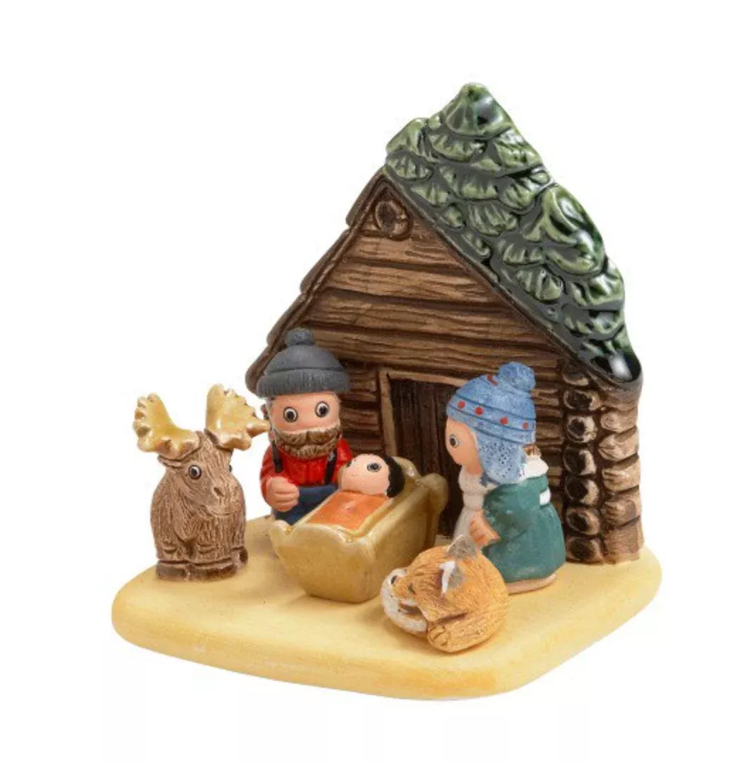 Log Cabin Nativity