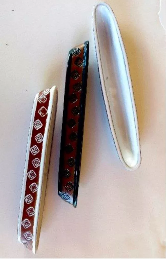 Long Ceramic Incense Holder