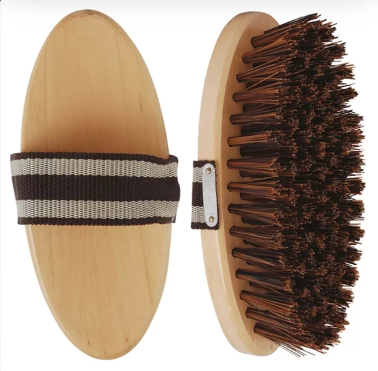 Long Medium Bristle Brush