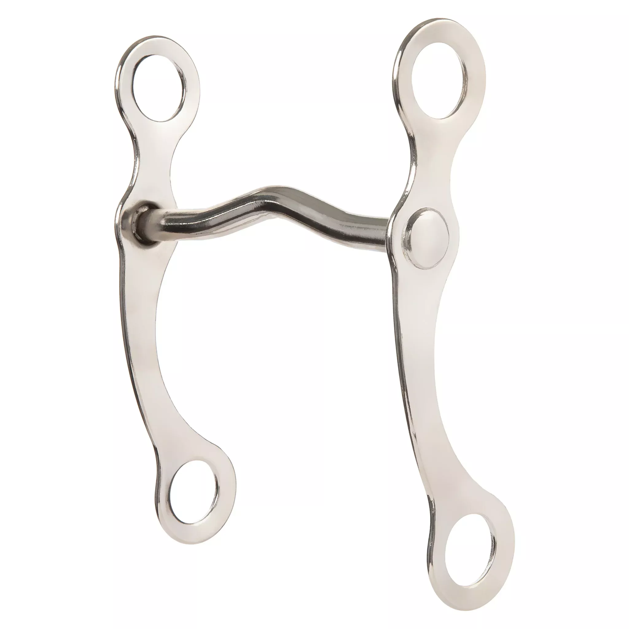 Low Port Curb Bit, AllPurpose, 5" Mouthpiece, 7" Shanks