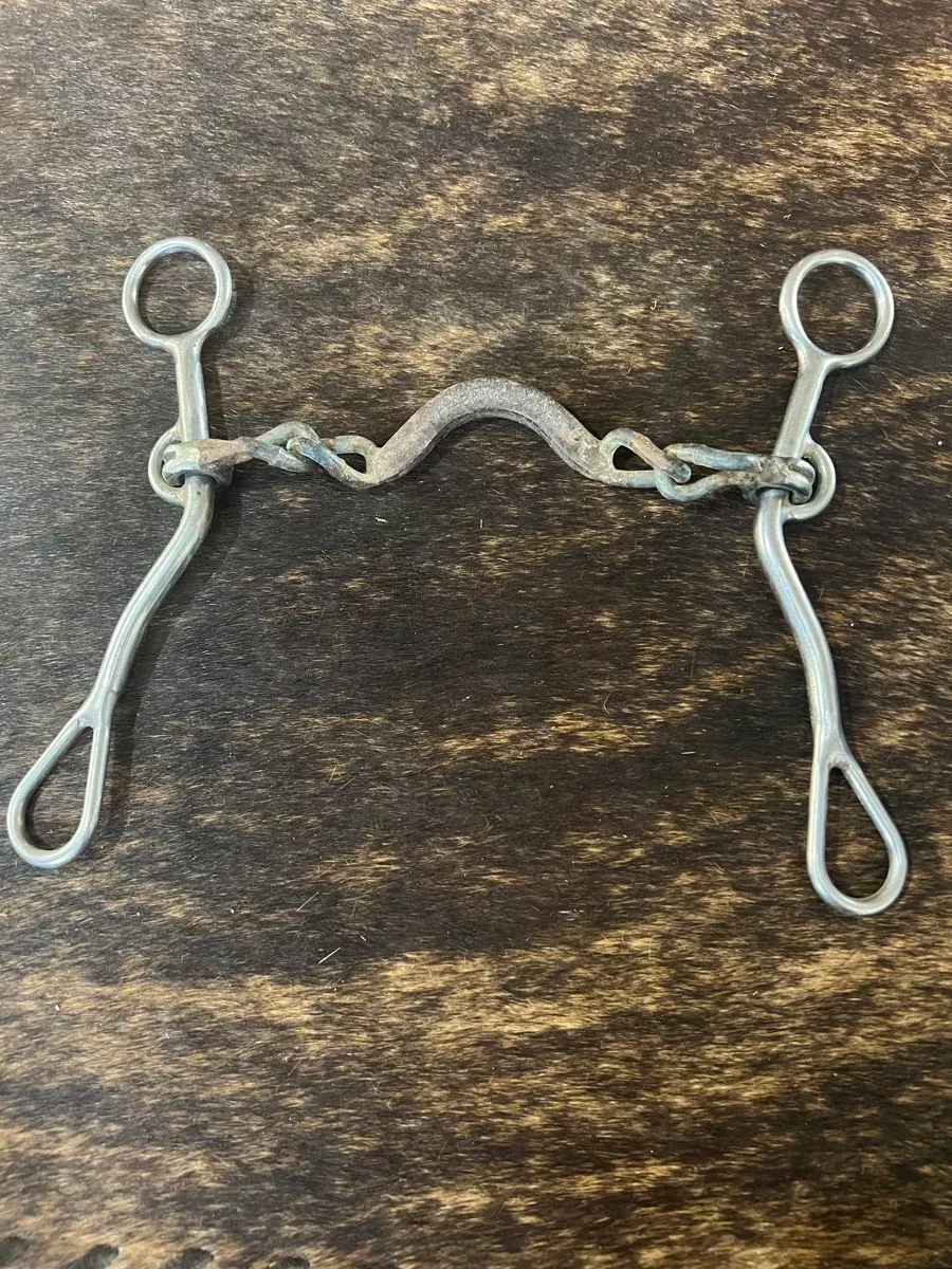 Low Port Sweet Iron Chain Bit B1215