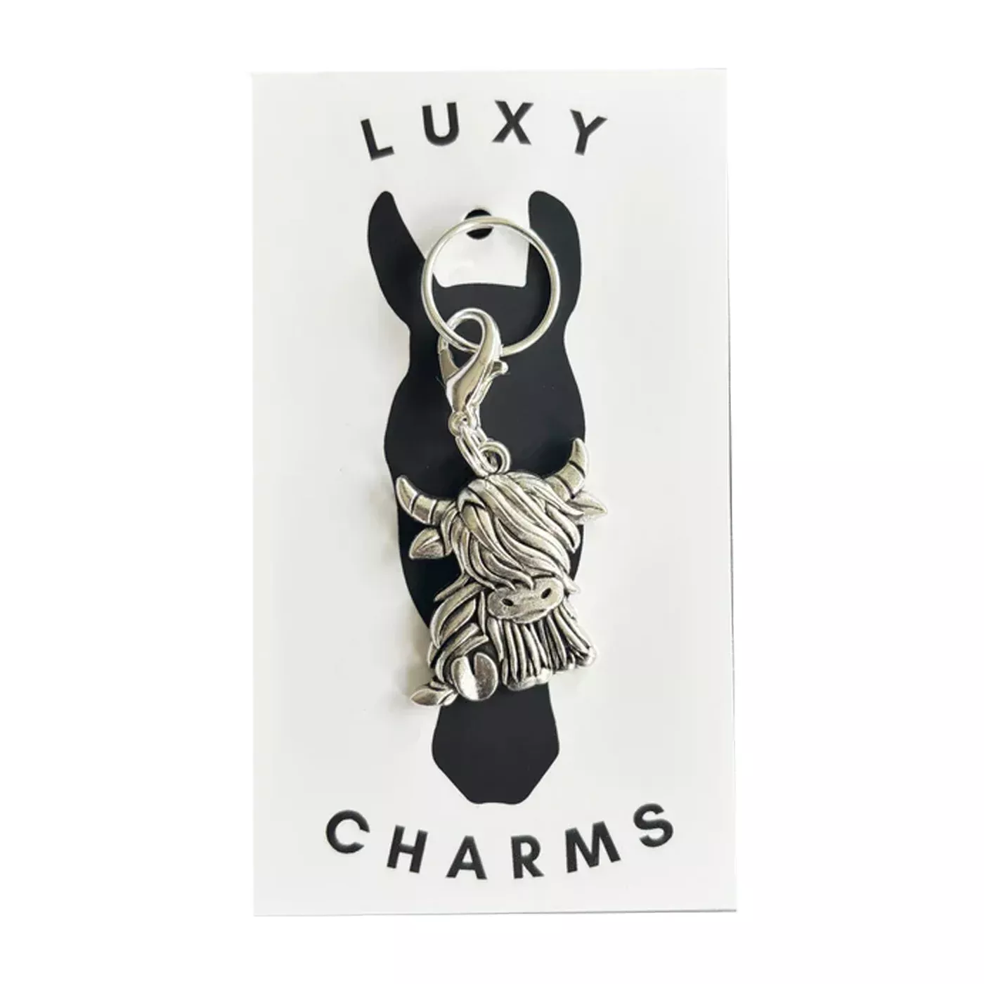 Luxy Charms Highland Cow Tack Charm