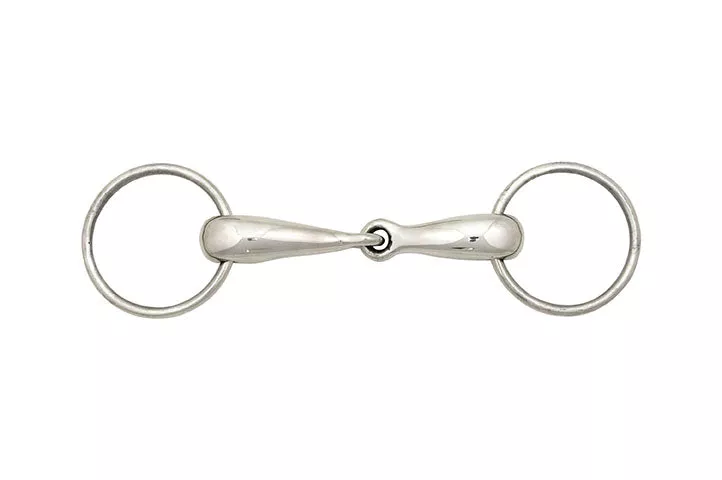 Mackey Normal Ring Hollow Mouth Snaffle (Thin)