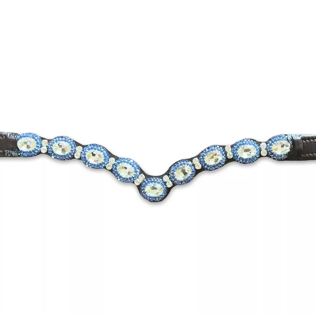 Majorelle Blue Ultra Bling Browband