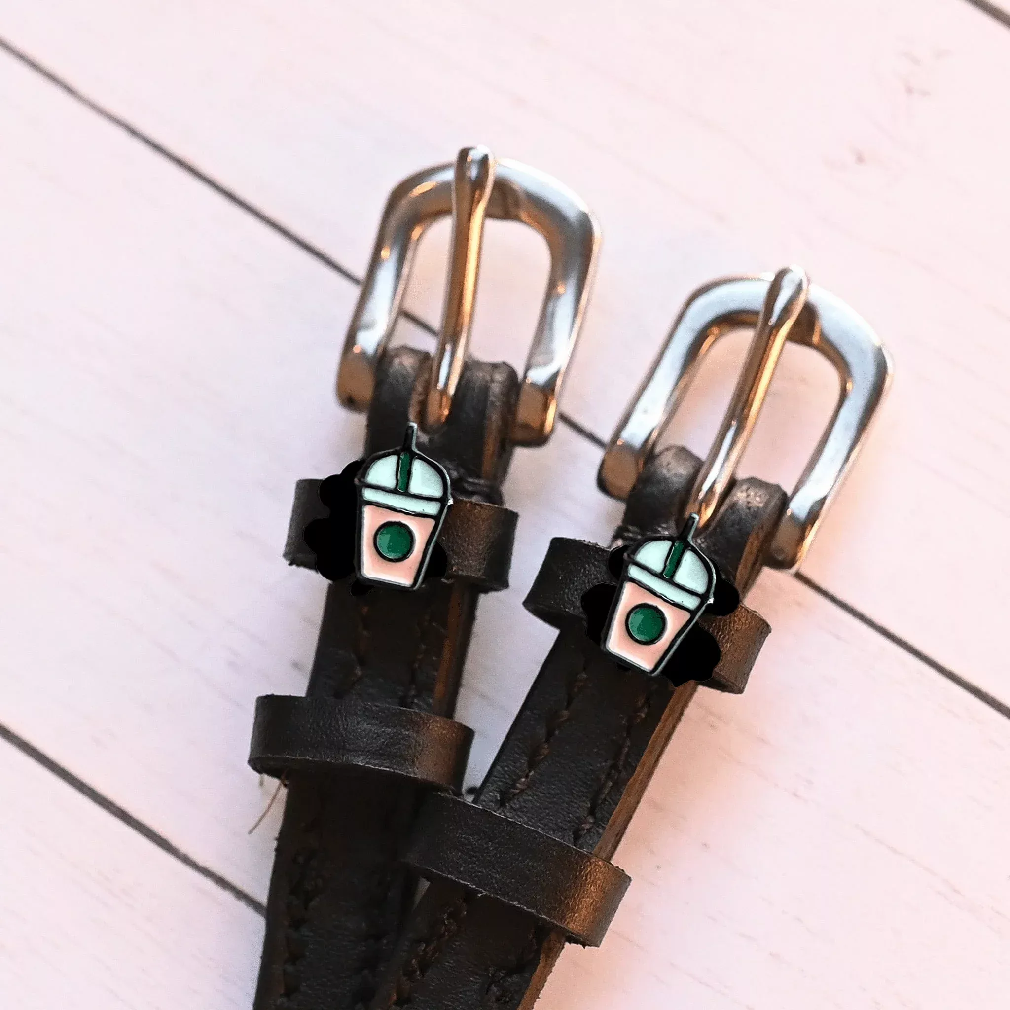 Mane Jane Spur Straps in Frappe - 17"