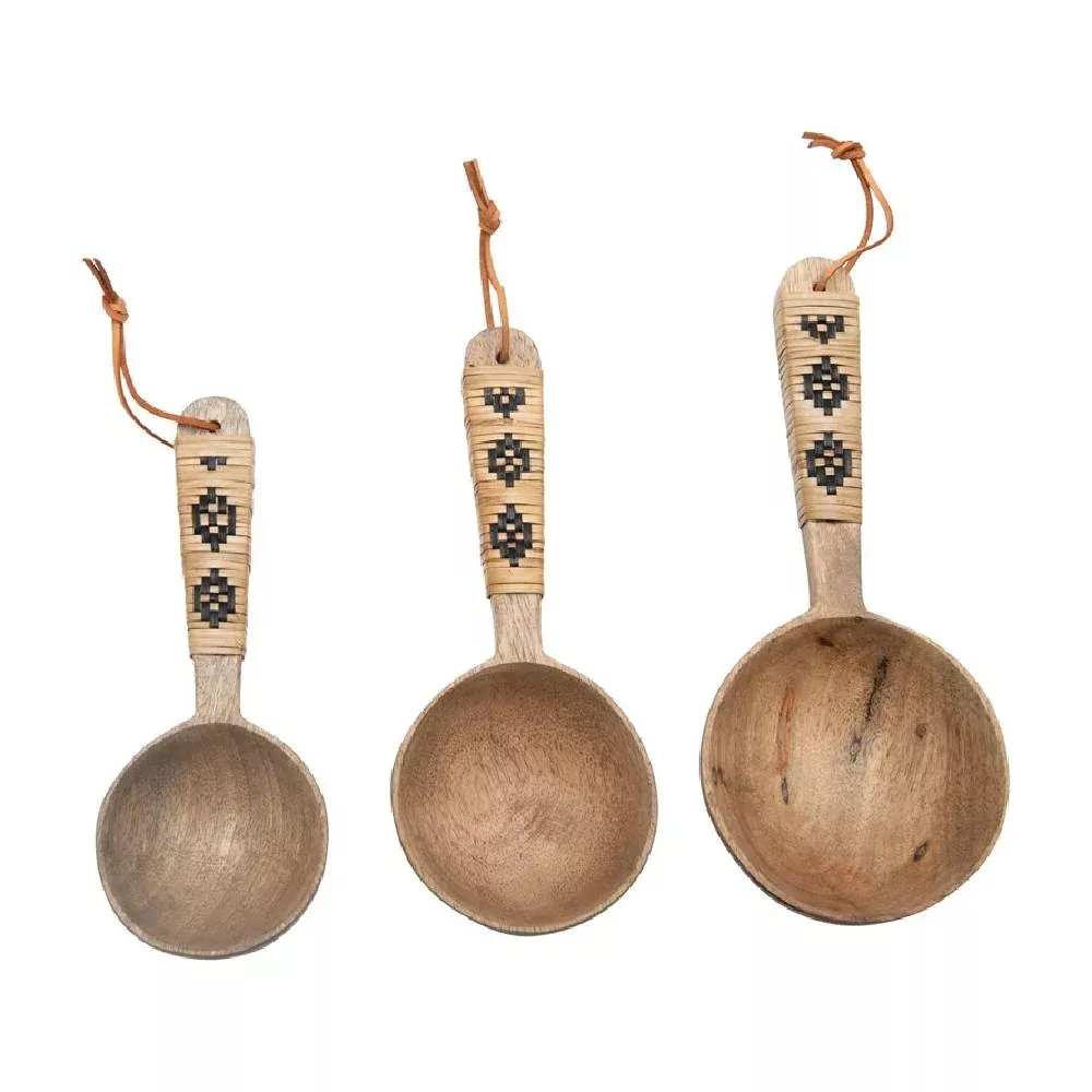 Mango Wood Scoops - Set of 3 - FINAL SALE