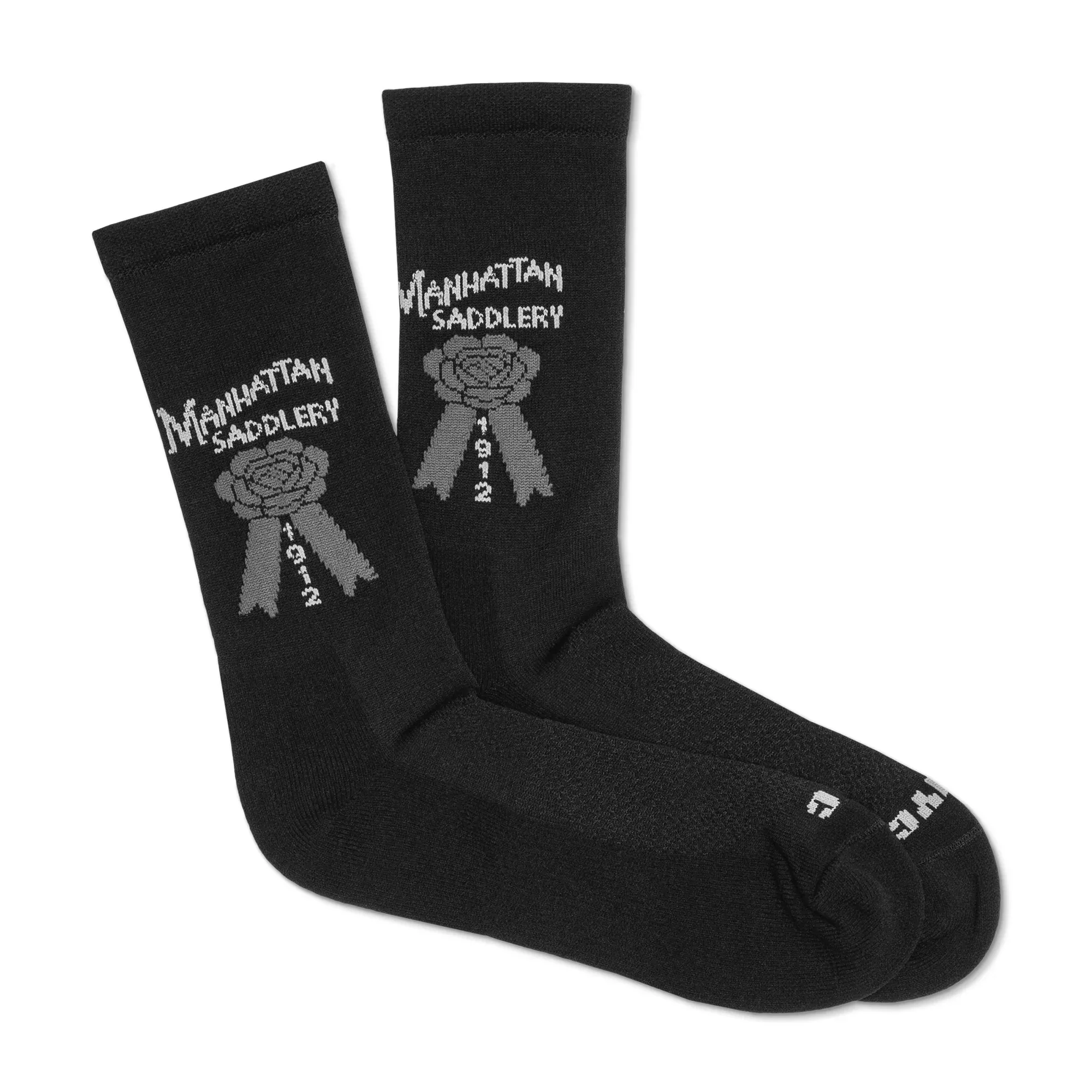 Manhattan Saddlery Logo Knit Socks