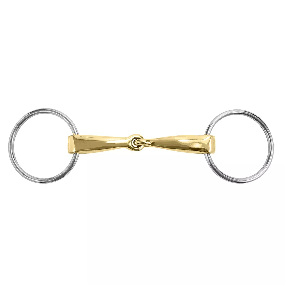 Marcel Toulouse Sanft Curved Mouth 18mm Loose Ring Snaffle Bit