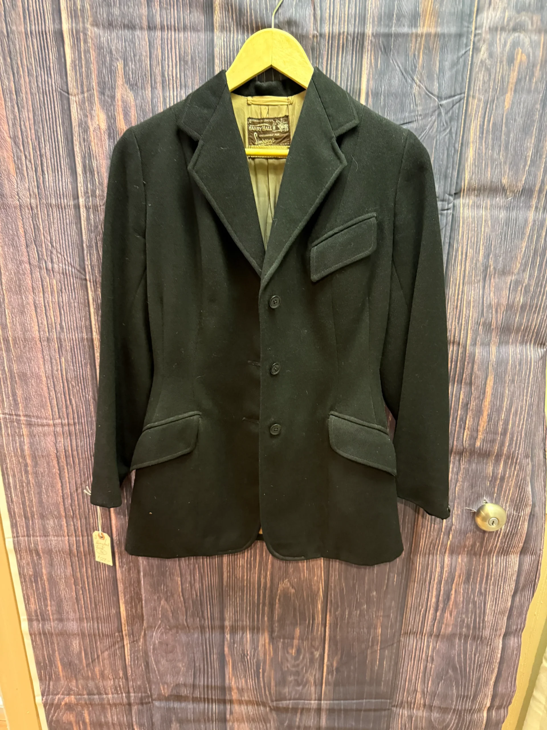 Melton Type Coat Harry Hall Twill Chest 36"