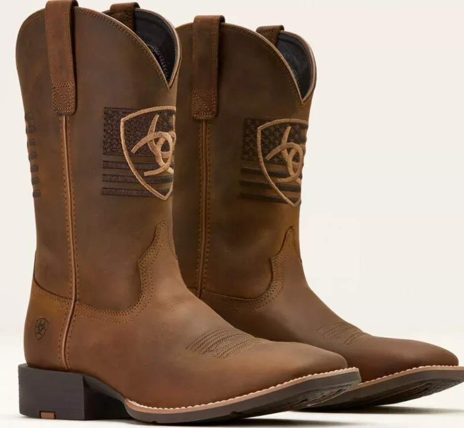 Men's Ariat Sport Freedom Wide Square Toe Cowboy Boot