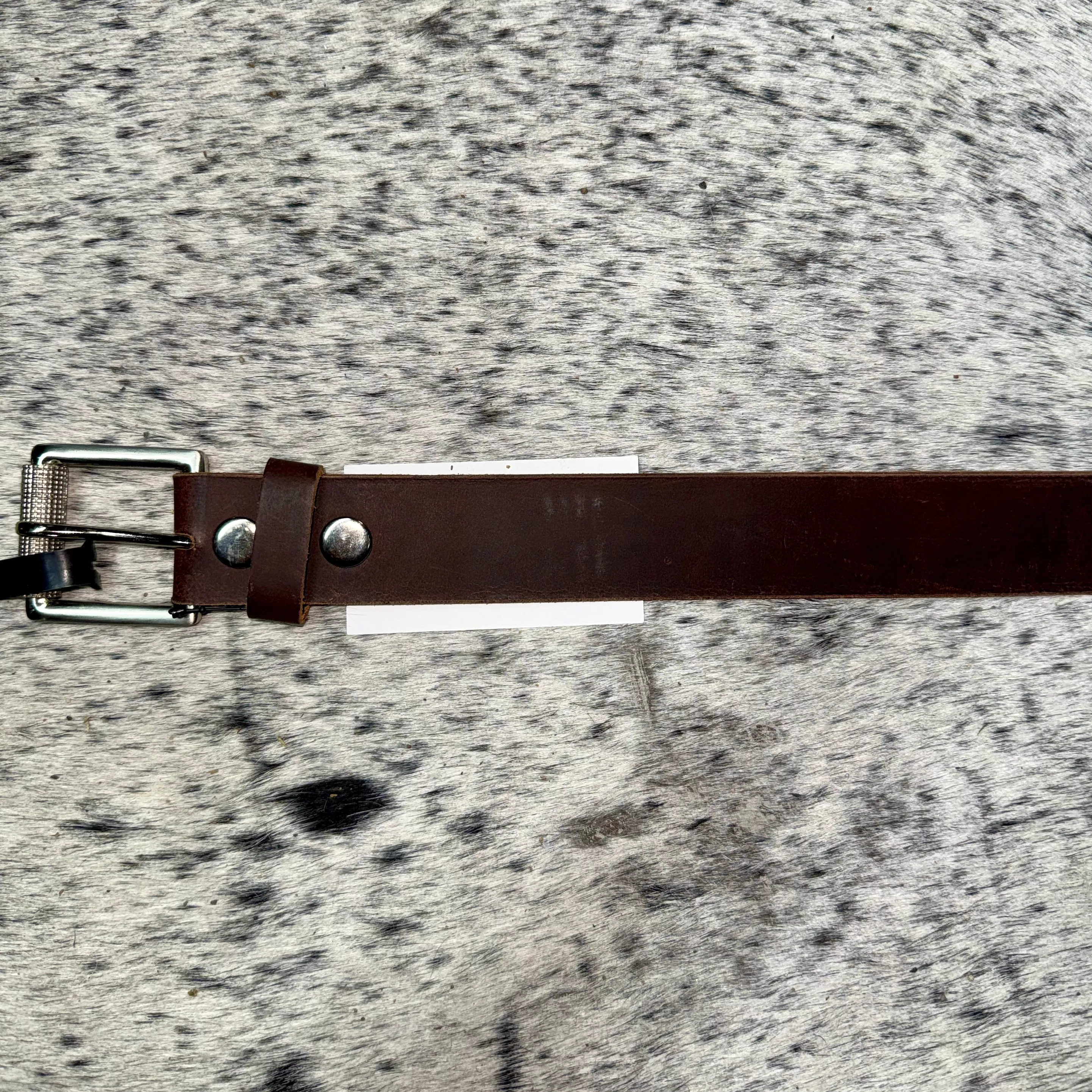 Men’s Brown Basic Leather Belt