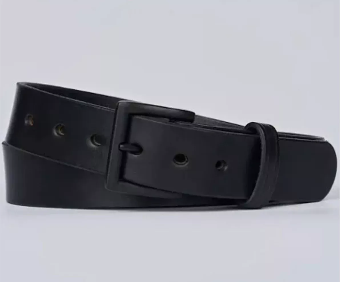 Mens Basic Black Belt