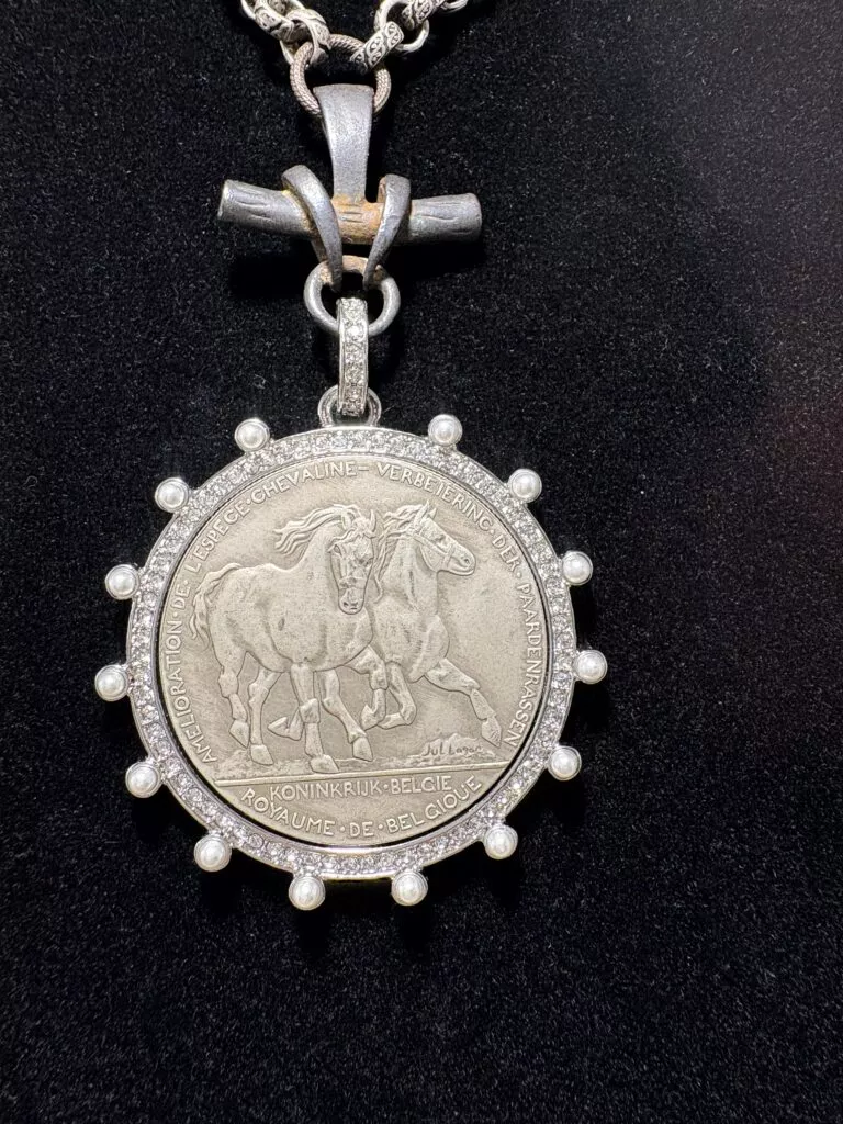 Midnight Mustang Necklace