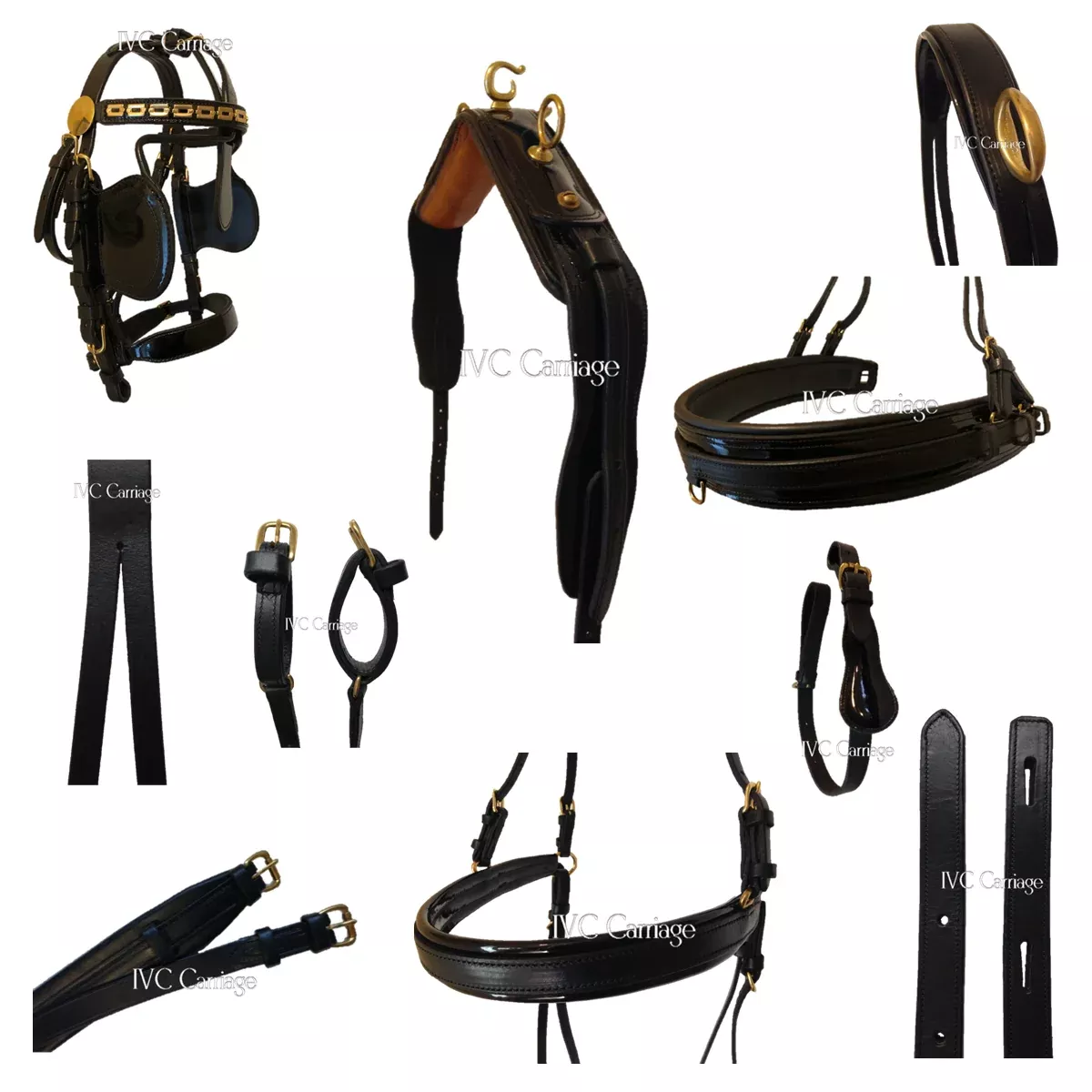 Mini Horse Traditional Leather Harness