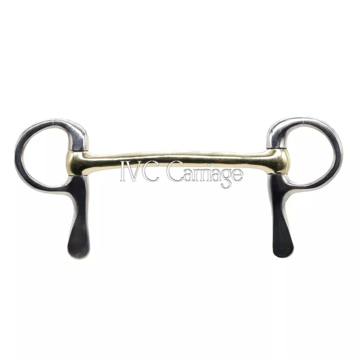 Miniature/Sm. Pony Half Cheek Mullen Snaffle with German Silver