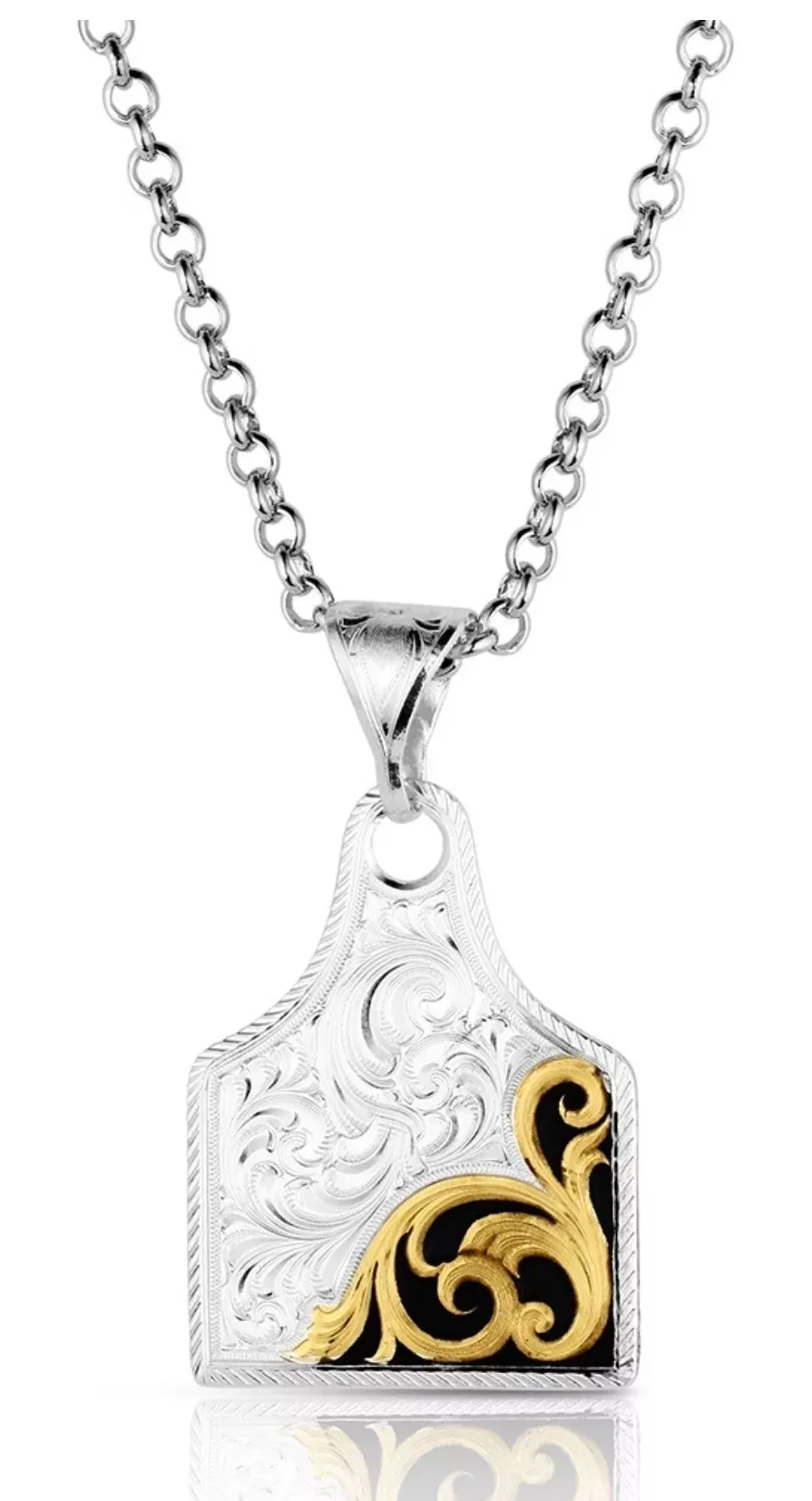 Montana Silversmith 2T Cow Tag- NoFig