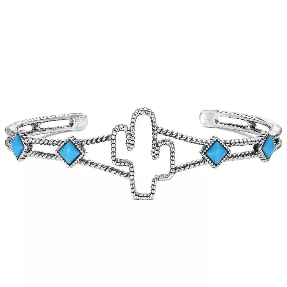 Montana Silversmiths Desert Turquoise Cuff Bracelet BC6326