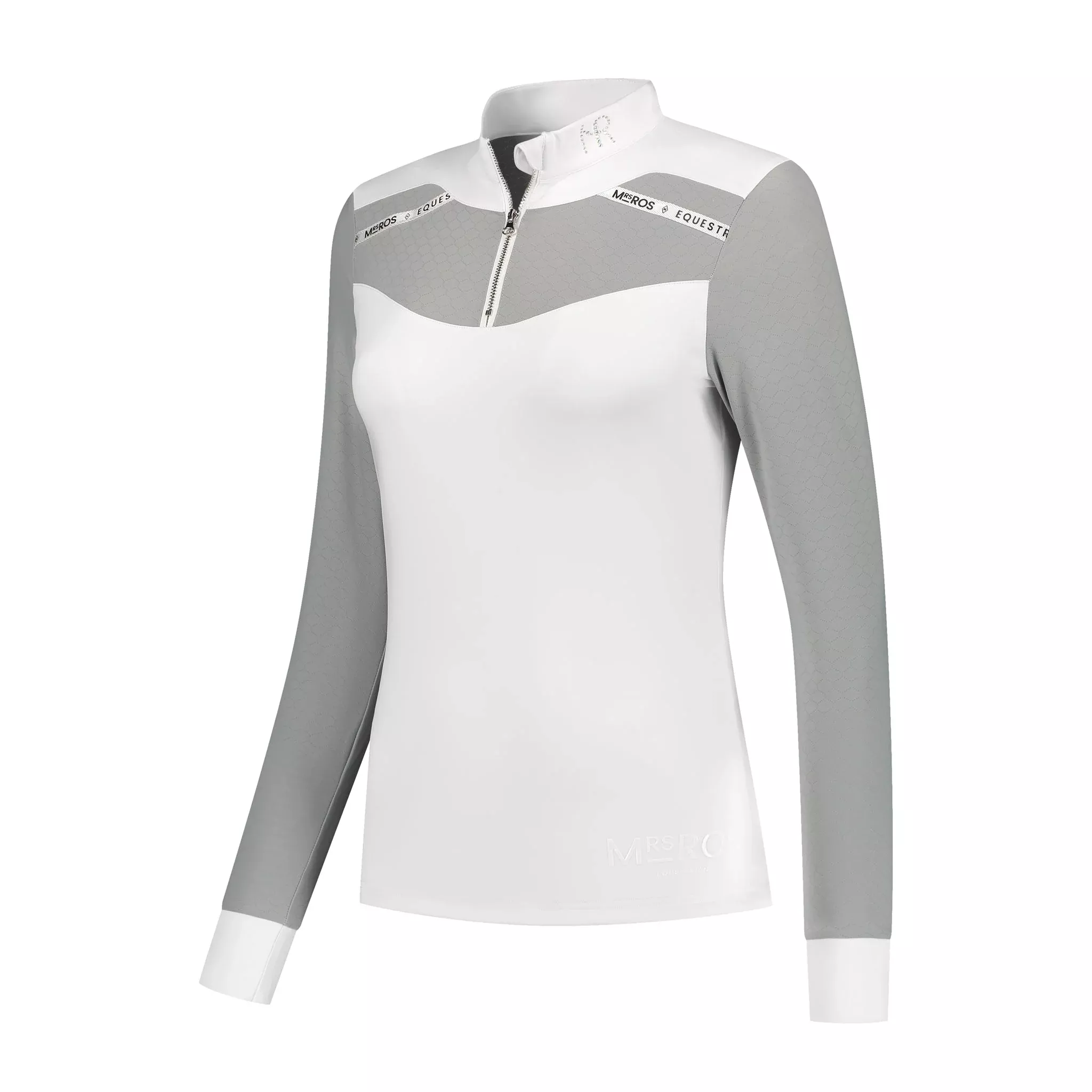 Mrs. Ros Competition Top Jacquard Long Sleeve