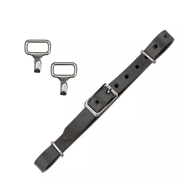 Myler Beta Curb Strap with Hooks