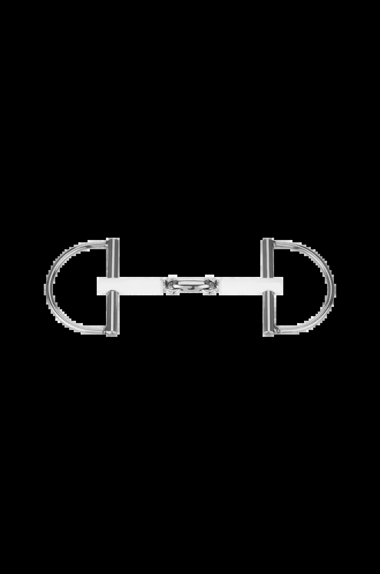 Nathe Control D-Ring Double Jointed Snaffle